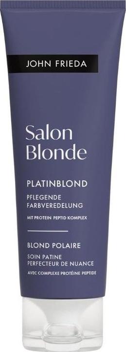 Produktbild John Frieda Salon Blonde Platinblond Pflegende Farbveredelung - 120ml (Platinblond)
