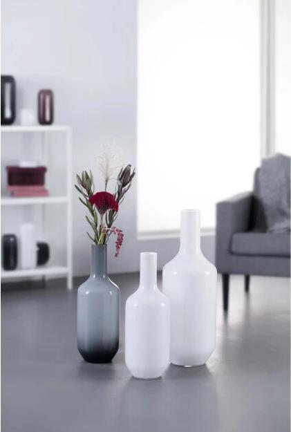 Produktbild Leonardo Vase Milano Weiss, 50 cm (1 x, 18.5 x 18.5 x 52 cm, 17.80 l)