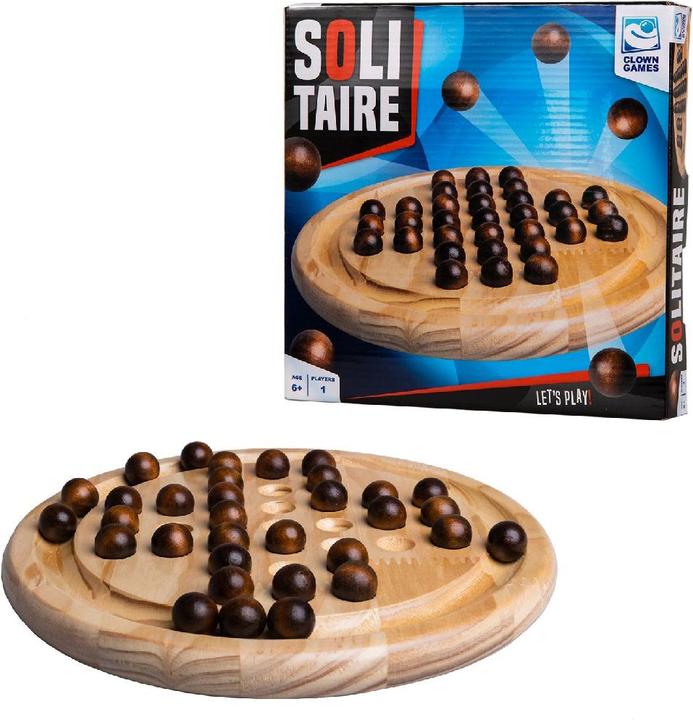 Actual product image Clown games Clown Solitaire Wood (English)