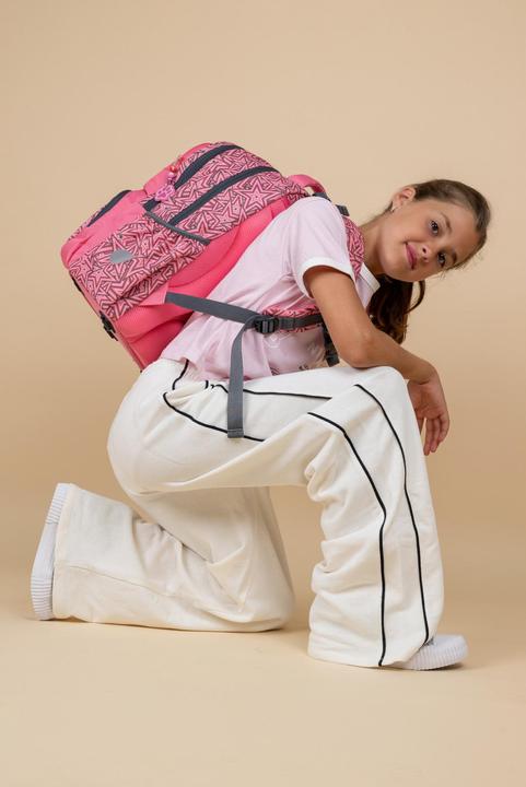 Produktbild Belmil Maxi Pack Schulrucksack mit Brustgurt 2tlg. Set "Love Star (22 l)