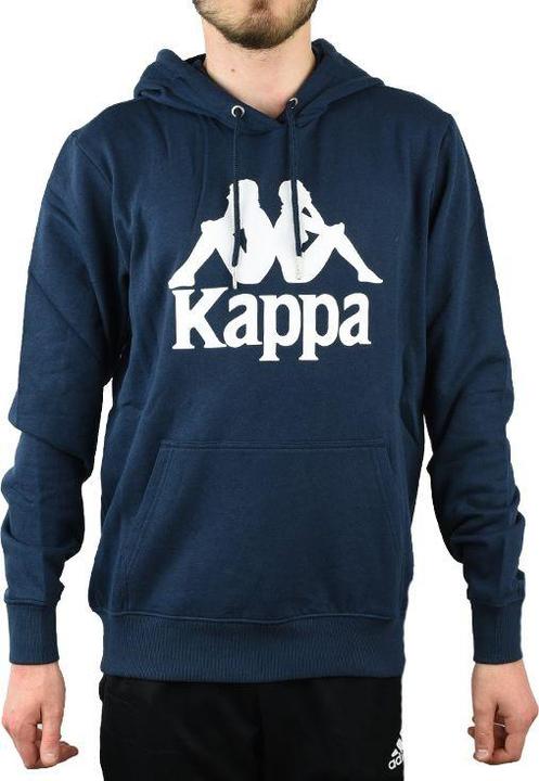 Immagine prodotto Kappa Maglia "" da uomo blu scuro con cappuccio M (705322-821) (M)