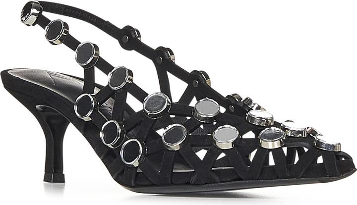 Produktbild The Attico Grid Slingback 50mm (38)