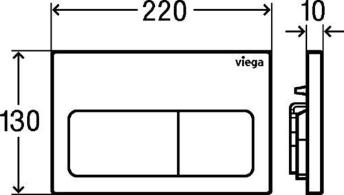 Actual product image Viega 773731 WC Visign for Life 5
