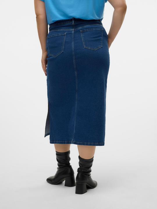Immagine prodotto Vero Moda VMCSERENA Gonna lunga a vita alta in denim (46)