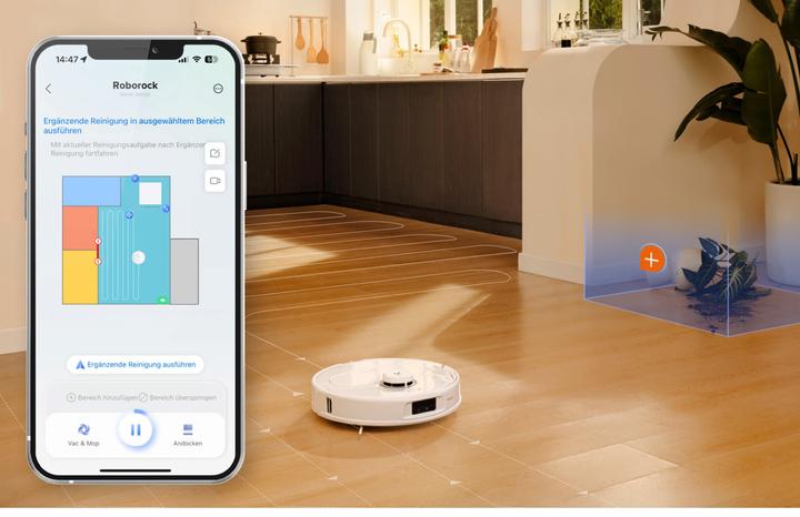 Actual product image Roborock S8 MaxV Ultra (Vacuum mopping robot)