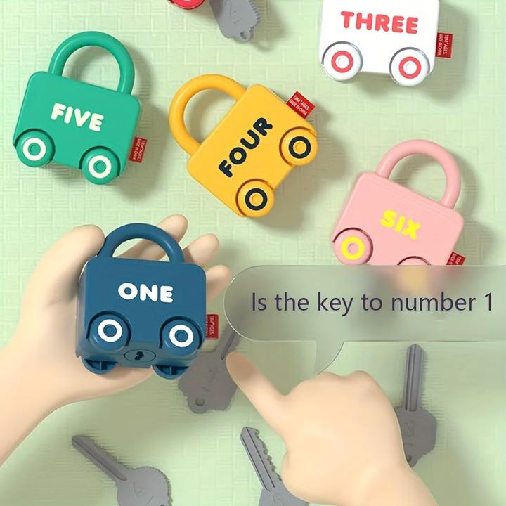 Image du produit Activity Board Jouets éducatifs Tri Matching Serrures et clés Sensory Car Activity Fine