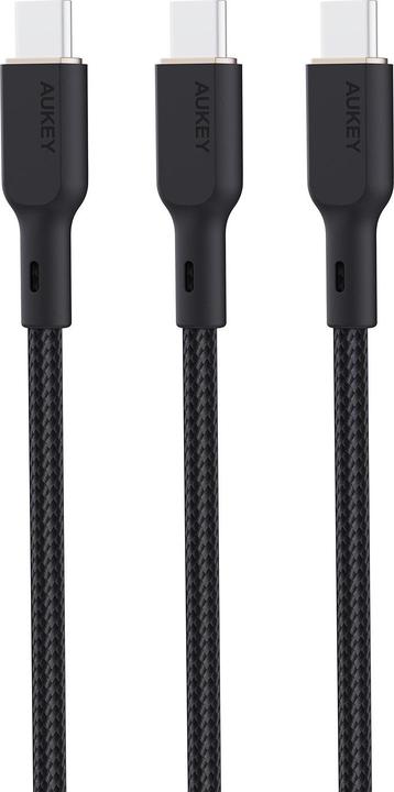Produktbild Aukey USB C – USB C 3er Pack (1 m)