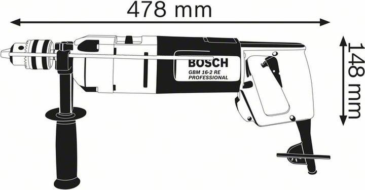 Produktbild Bosch Professional Bohrmaschine GBM 16-2 RE (Netzbetrieb)