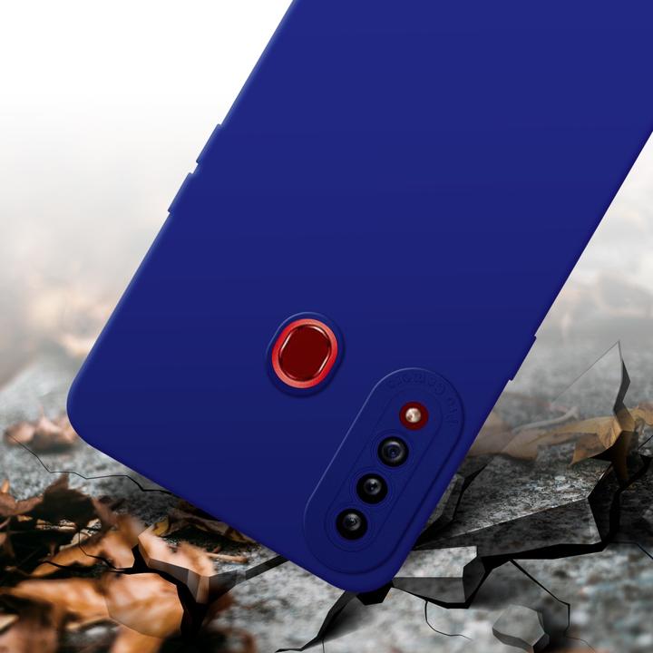 Productafbeelding Cadorabo Hoesje voor Samsung Galaxy A20s in TPU Fluid LM162 Style (Samsung Galaxy A20)