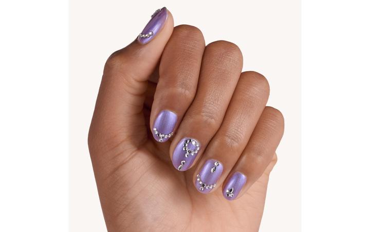 Actual product image essence 3D Nail Jewels (Nail glue, Silver)