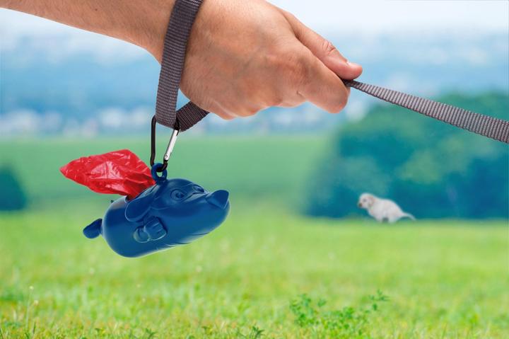 Actual product image Ototo Mighty Dog - Container for dog bags (Dog)