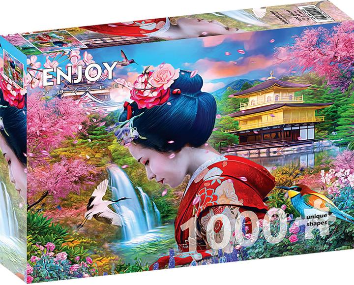 Produktbild Enjoy Puzzle Puzzle 1000 Teile - Geisha Garten (1000 Teile)
