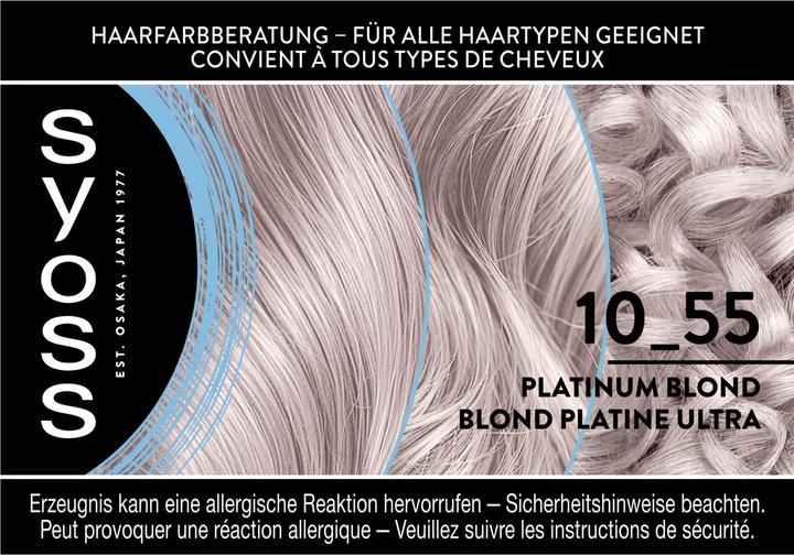 Produktbild Syoss Aufhellung 10 55 Platinum Blond (10 55 Platinum Blond)