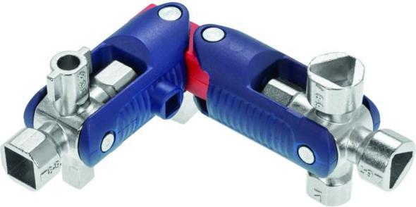 Actual product image Knipex Switch cabinet key JointKey Quadro (10 mm, 5 mm)