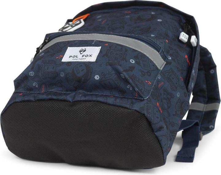 Actual product image Pol Fox children's mini backpack robot
