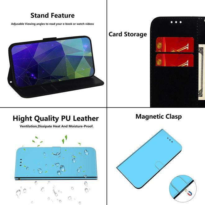 Produktbild MU Style Mirror Surface Bookcover Series (Huawei P40 Lite)