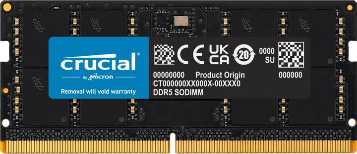 Crucial DDR5-5600 (1 x 32GB, 5600 MHz, DDR5 RAM, SO-DIMM)