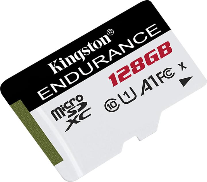 Actual product image Kingston MicroSD 128GB Endurance (128 GB, microSDXC, U1, UHS-I)