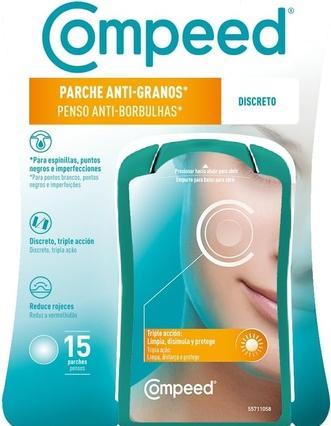 Actual product image Compeed Hydrocolloid Discreet Pimple Patch - Pack of 15 (Body powder)