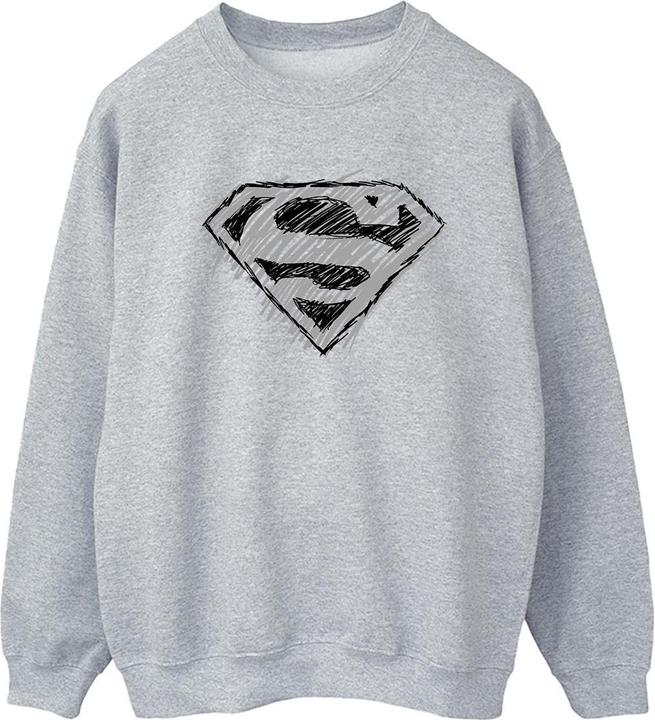Superman Logo Sketch Sweatshirt (XL)