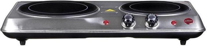 Actual product image Eldom Ceramic stove PH21 with double burner