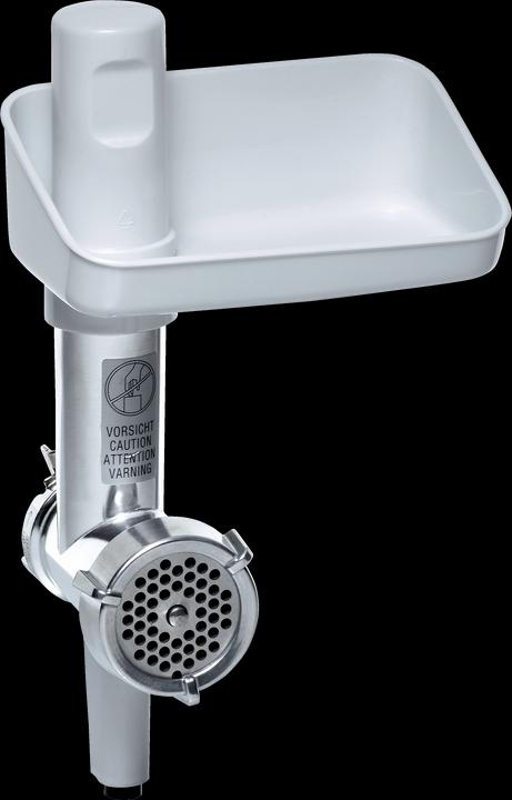 Immagine prodotto Bosch Hausgeräte Attacco per tritacarne, manomentro, disco perforato in acciaio inox da 4,5 mm, MUZ5FW1