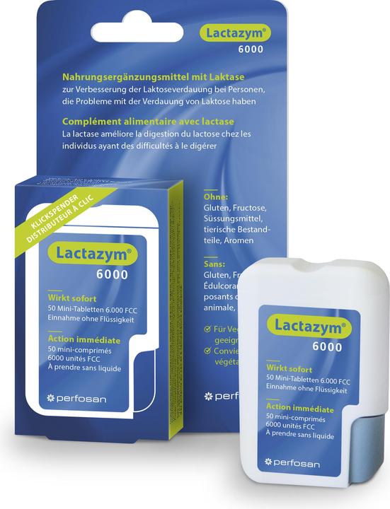 Produktbild Lactazym 6000 Mini (50 Stück, Tabletten, 30 g)