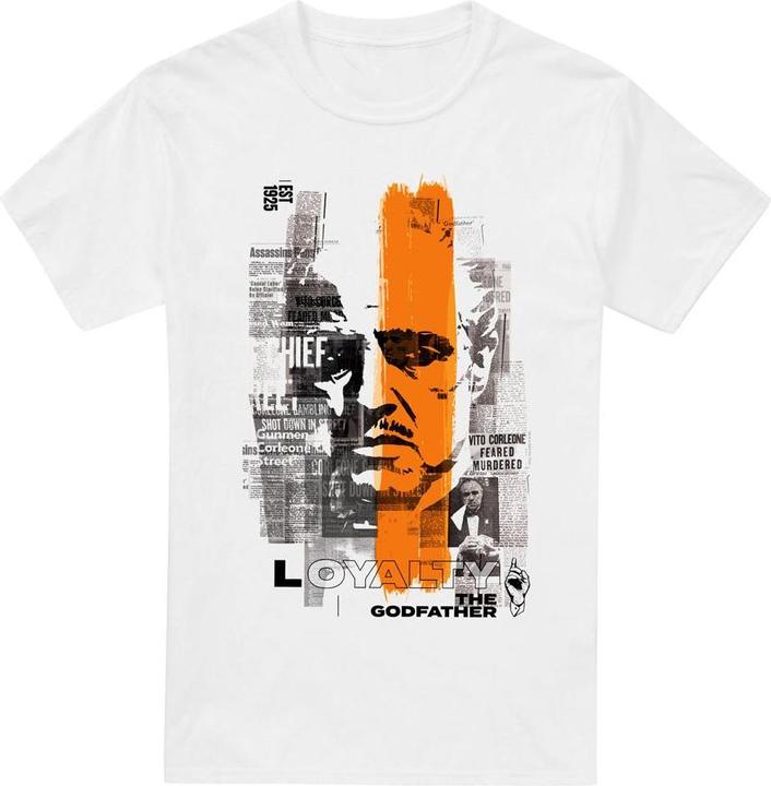Immagine prodotto The Godfather Maglietta Don Vito Corleone Striscia di Giornale Uomo (3XL)