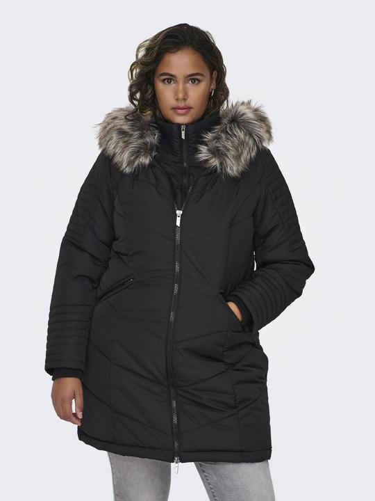 Image du produit Only Capuche Poignets côtelés Manteau (44)