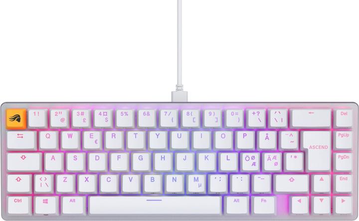 Actual product image Glorious PC Gaming Race GMMK 2 Compact Keyboard - Fox Switches, NO Layout (Cable)