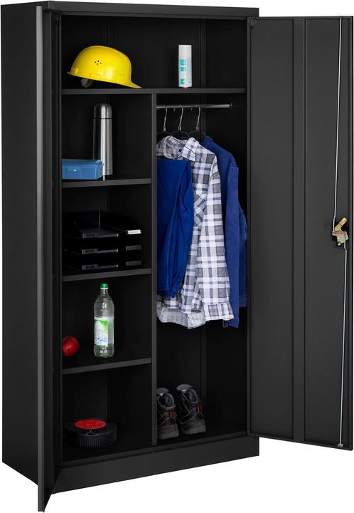 Produktbild tectake Aktenschrank (180 x 80 x 40 cm)