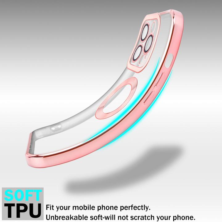 Immagine prodotto Cadorabo Custodia TPU Chrome con protezione della fotocamera per Apple iPhone 13 PRO MAX (Apple iPhone 13 Pro Max)