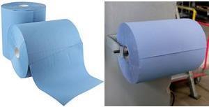 Actual product image Hygoclean Cleaning roll, 3-ply, blue, 350 m (1000 x)
