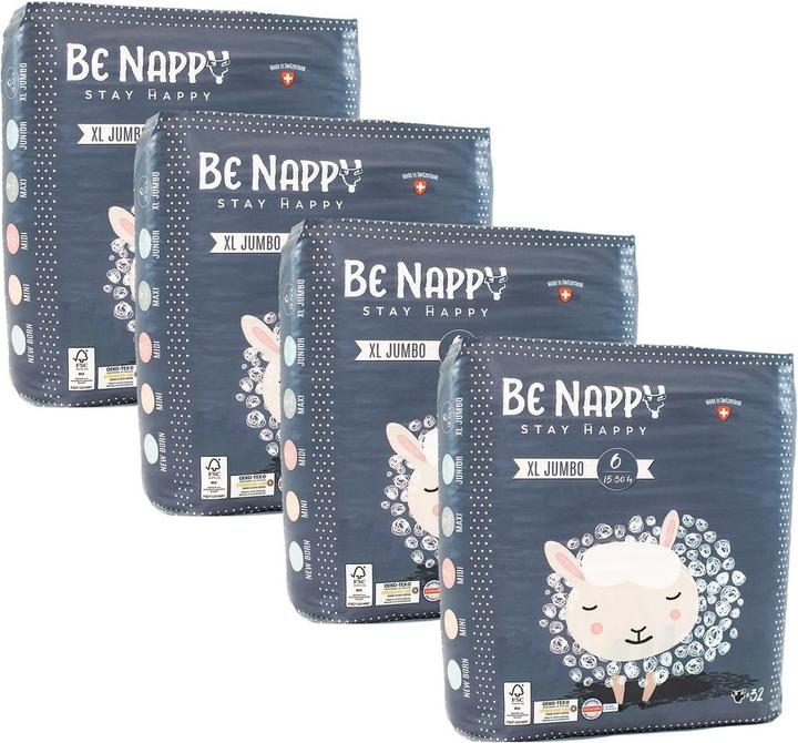 Immagine prodotto Be Nappy Pannolino (Dimensione 6, Box mezzo mese, 128 Pezzo/i)