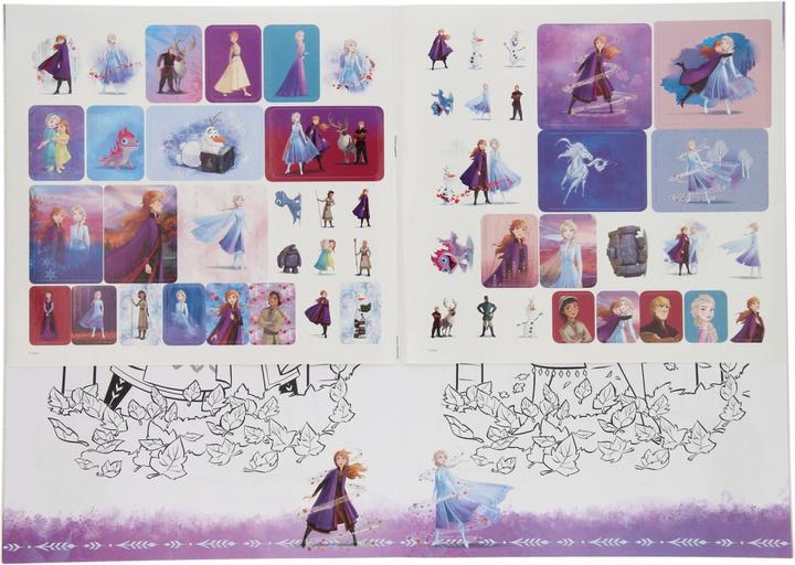 Immagine prodotto Disney Frozen II Libro da colorare con adesivi