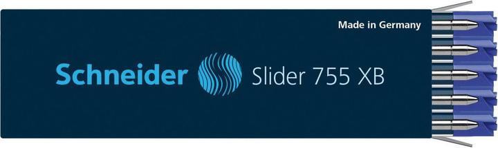 Actual product image Schneider Large capacity refill Slider 755 (Gel mine, Blue, 1 mm)