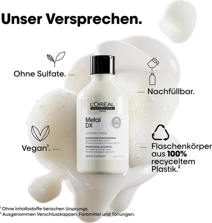 Produktbild L'Oréal Professionnel Metal DX (500 ml, Flüssiges Shampoo)