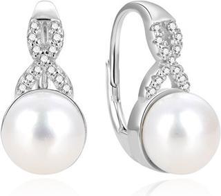 Immagine prodotto Beneto Incantevoli orecchini in argento con perle vere AGUC870PL (L)