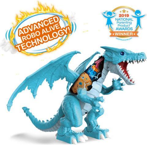 Image du produit Zuru Robo Alive Ferocious Roaring Dragon Jouet robotique alimenté par batterie