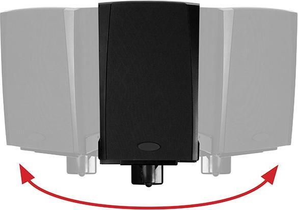 Actual product image b-tech Bt77 (1 pair, Wall installation, Pivoting)
