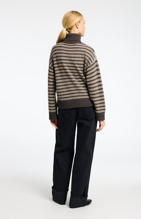 Image du produit Selected Femme Pull à col roulé en tricot (XL)