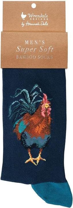 Immagine prodotto Wrendale Design Männersocken "Colours of the Rainbow“ Hahn (41 - 46)