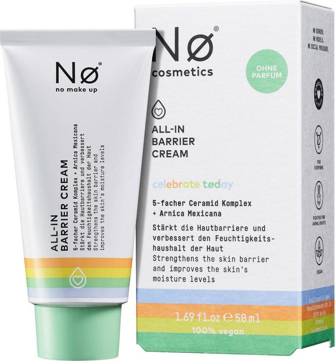 Produktbild Nø Cosmetics All-In Barrier Cream (50 ml, 24h Creme)