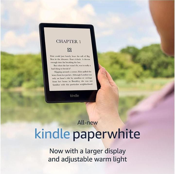 Actual product image Amazon Kindle Paperwhite (11th Generation) - 2021 (6.80", 8 GB, Black)