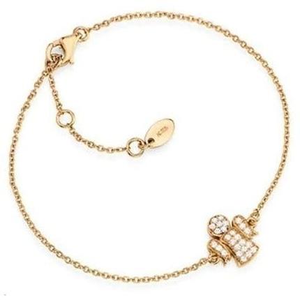 Produktbild Amen Original gold-plated bracelet with zircons Angels BRARB (L)