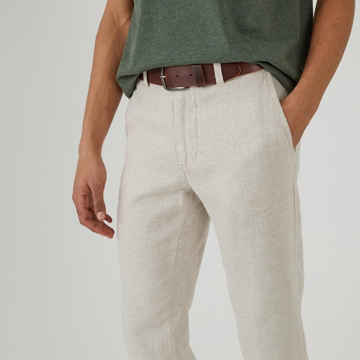 Actual product image La Redoute Collections Linen trousers (50)