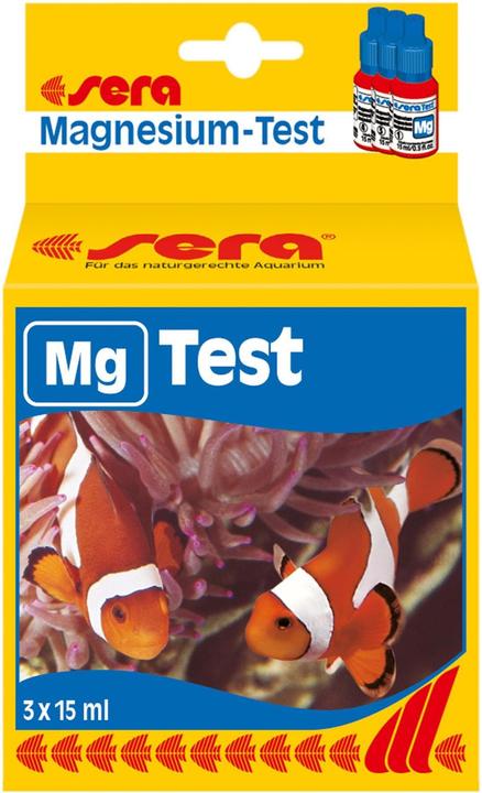 Actual product image Sera Magnesium (Mg) water test, 3 x 15 ml (Aquarium water care)