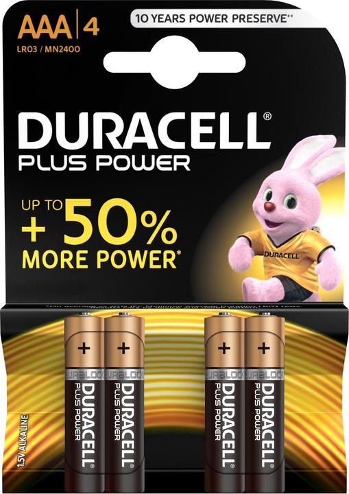 Productafbeelding Duracell Plus (4 Pcs., AAA, 1175 mAh)