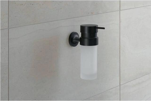 Produktbild Duravit Seifenspender Starck T schwarz matt