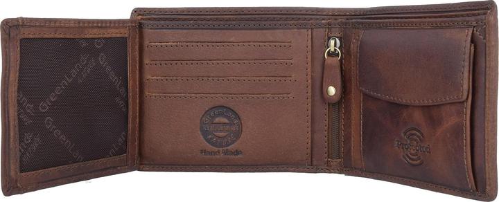 Immagine prodotto Greenland Nature Portafoglio Soft & Safe RFID in pelle 12 cm